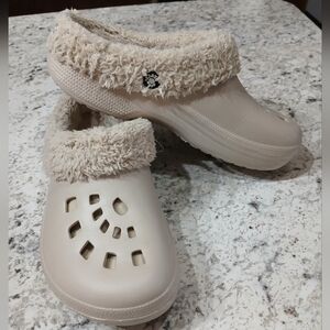 Fuzzy Lined Dawgs Womens Clogs 7/8